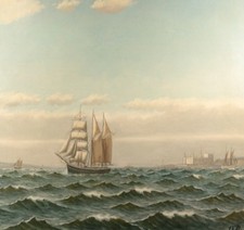 Seestück schiffsbild dreimast gebraucht kaufen  Stadtoldendorf