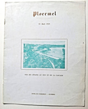 Menu banquet 1959 d'occasion  Paris XI