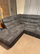 suede corner sofa for sale suede corner sofa for sale ILKESTON