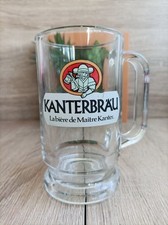 Verre bière kanterbrau d'occasion  Trégunc