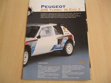 Scheda depliant peugeot usato  Trivignano Udinese
