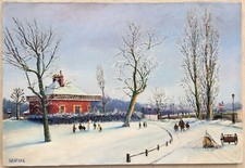 Tableau peinture paysage d'occasion  Mareil-Marly