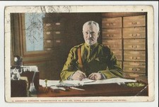 Cartolina generale pershing usato  Oliveto Lario