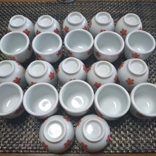 Conjunto de copos florais vermelhos 20, 2 peças incluídas No708 comprar usado  Enviando para Brazil