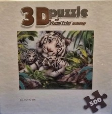 Puzzle weiße tiger gebraucht kaufen  Stuttgart