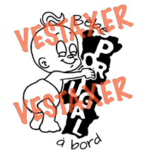 Stickers bébé bord d'occasion  Créteil