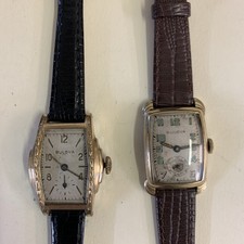 Two vintage bulova for sale  WEYBRIDGE