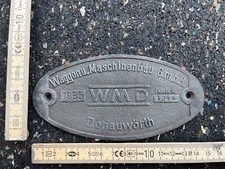 Waggonschild 1955 donauwörth gebraucht kaufen  Lichtenau