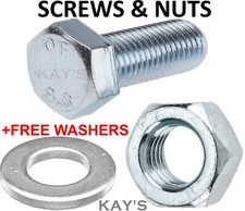 M10 nuts bolts for sale  WAKEFIELD