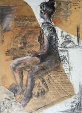 Mixed media oil for sale  Pasadena