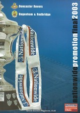 Doncaster rovers dagenham for sale  DERBY