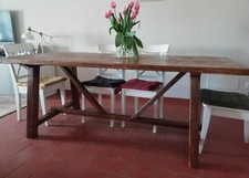 Tavolo cavalletti legno usato  Spoleto