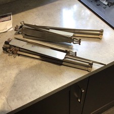 Pair silver metal for sale  CAMBRIDGE