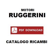 Motore ruggerini rdm usato  Roma