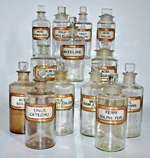 Antique glass apothecary for sale  ANDOVER