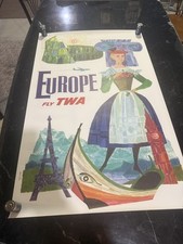 Vintage travel poster for sale  Hartford