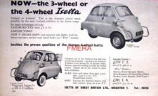 Isetta bubblecar wheeler for sale  SIDCUP