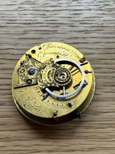 Relógio de bolso inglês alavanca rack movimento antigo  , usado comprar usado  Enviando para Brazil