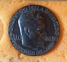Italo balbo medaglia usato  Pesaro