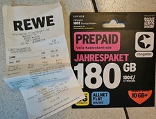 Congstar jahrespaket monate gebraucht kaufen  Münster
