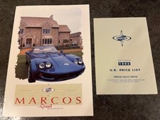 Marcos car brochure for sale  NESTON