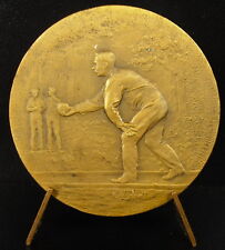 Médaille joueur pétanque d'occasion  Strasbourg-