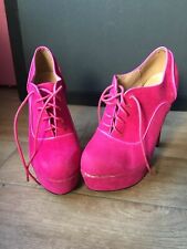 Scarpe tacchi fucsia usato  Torino