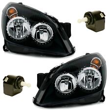 Zestaw reflektorów do Opel Astra H od 2004-2010 w kolorze czarnym H1 H7 Halogen Upgrade na sprzedaż  Wysyłka do Poland