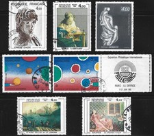 Série timbres oblitérés d'occasion  Nice-