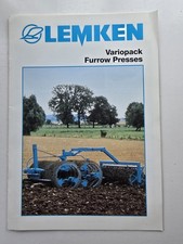 Lemken variopack furrow for sale  WOODBRIDGE