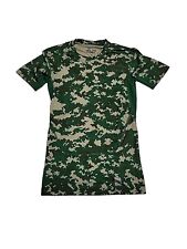 Camisa Nike Pro Combat Dri-Fit Elastizada Digital Camuflada Verde Manga Corta Hombres Mediana segunda mano  Embacar hacia Argentina