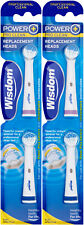 2 x cabeças de substituição de escova de dentes elétrica Wisdom Power Plus comprar usado  Enviando para Brazil