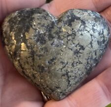Pyrite heart crystal for sale  SOUTHAMPTON