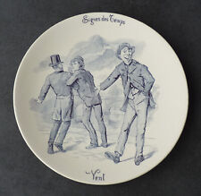 Assiette parlante faïence d'occasion  Moosch