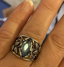 large blue stone ring for sale  SITTINGBOURNE