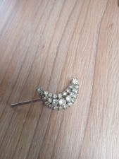 Diamante crescent moon for sale  EXMOUTH