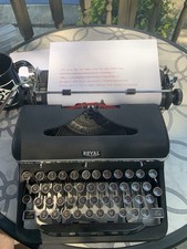 Vintage 1941 royal for sale  Niles