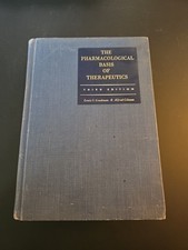 The Pharmacological Basis of Therapeutics L Goodman & A Gilman Hardcover 3rd Ed comprar usado  Enviando para Brazil