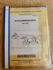 Niemeyer rotormäher 187 gebraucht kaufen  Spraitbach