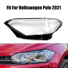 Farol dianteiro farol lente transparente tampa esquerda ajuste para Volkswagen Polo 2021 1 peça comprar usado  Enviando para Brazil