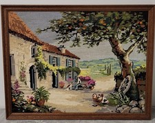 Tableau canevas tapisserie d'occasion  Bas-en-Basset
