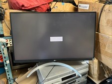 Monitor LED LG IPS 27UP600-W 27 polegadas widescreen com adaptador branco traseiro comprar usado  Enviando para Brazil