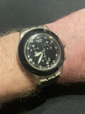 Usado, Swatch Irony Diaphane Chrono Svck4035g aço noturno de sangue total novo/nos comprar usado  Enviando para Brazil