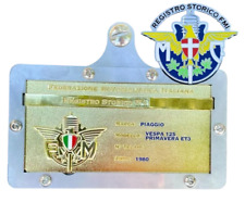 Supporto targa oro usato  Valdagno