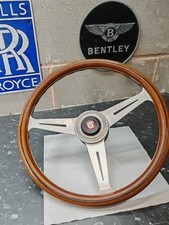 Wood steering wheel for sale  PETERBOROUGH