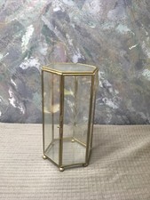 Hexagonal brass glass for sale  Sacramento