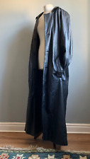 Steampunk leather trench for sale  MATLOCK