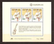 Usado, [77] Portugal, Madeira 1985, Bloco MNH** Europa CEPT comprar usado  Enviando para Brazil