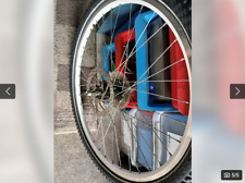 Laufrad hinterrad disc gebraucht kaufen  Grassau