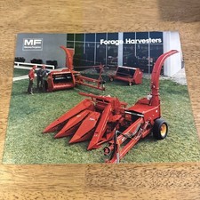 Vintage 1977 Massey Ferguson Colheitadeira de Forragem Folheto Catálogo de Vendas comprar usado  Enviando para Brazil